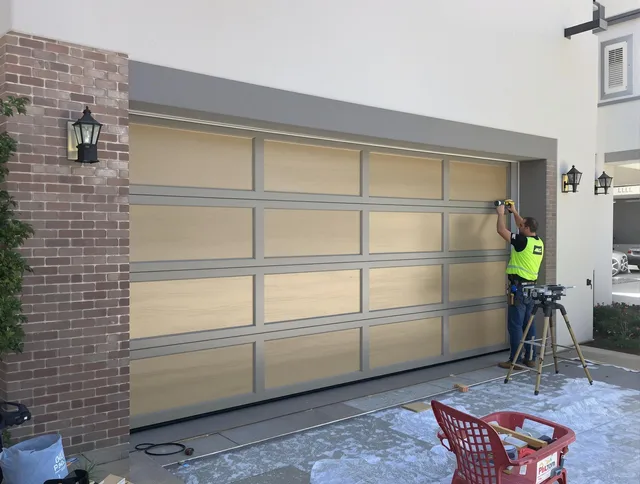 Garage door replacement service by Mint Hill Garage Door Repair in Mint Hill