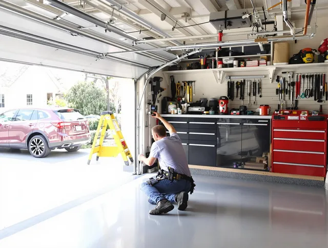 Local garage door repair service by Mint Hill Garage Door Repair in Mint Hill