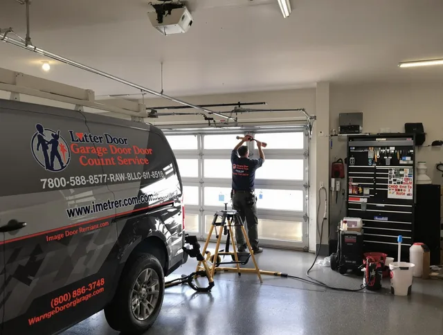Mint Hill Garage Door Repair team performing same-day garage door repair in Mint Hill