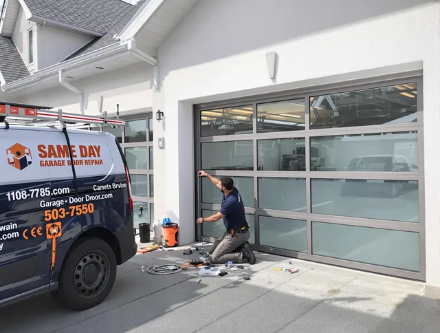 Same-day garage door repair service by Mint Hill Garage Door Repair in Mint Hill